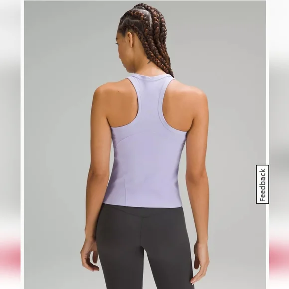lululemon Align Waist-Length Racerback Tank Top in Lilac Smoke - Picture 3 of 11